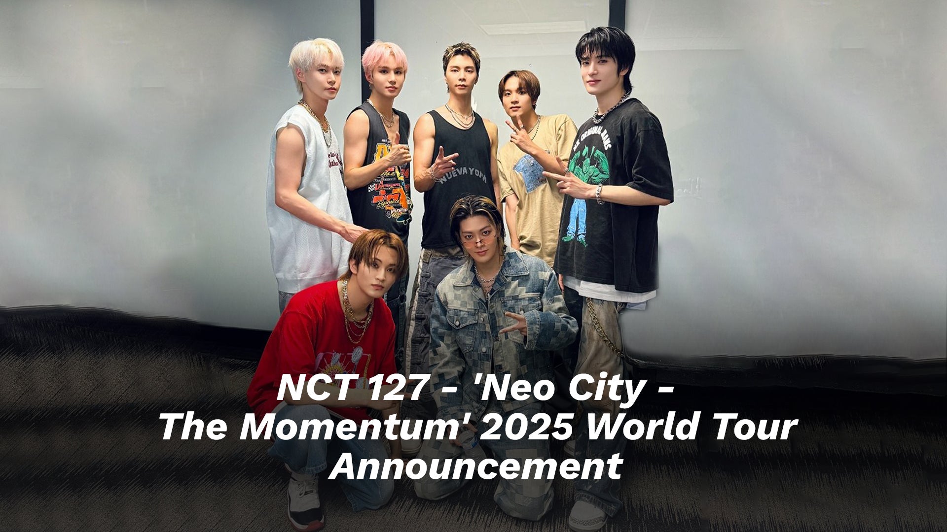 NCT 127 'Neo City The Momentum' 2025 World Tour Announcement CNA