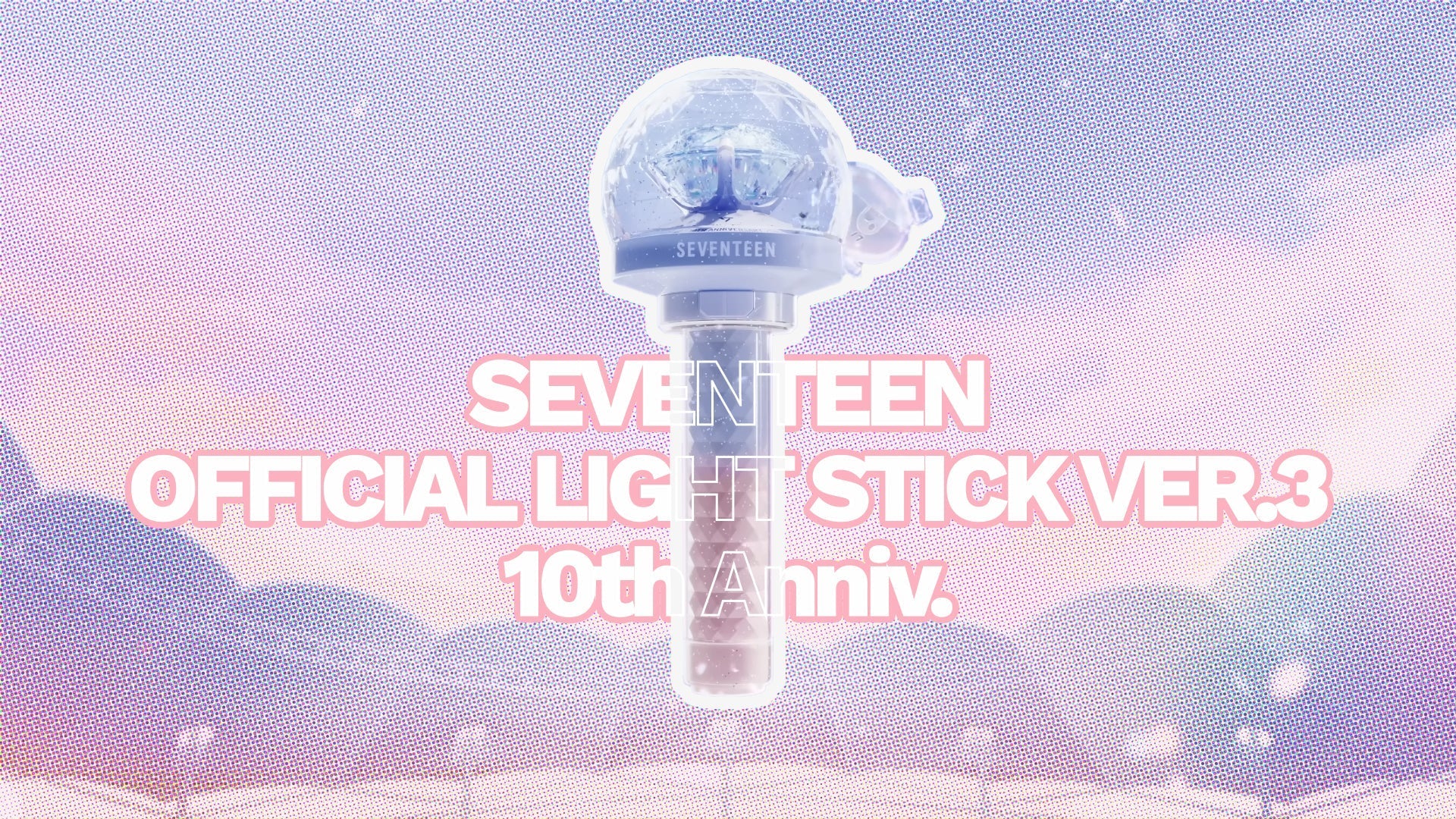 SEVENTEEN Light Stick Ver. 3 Brings Back Rose Quartz and Serenity!
