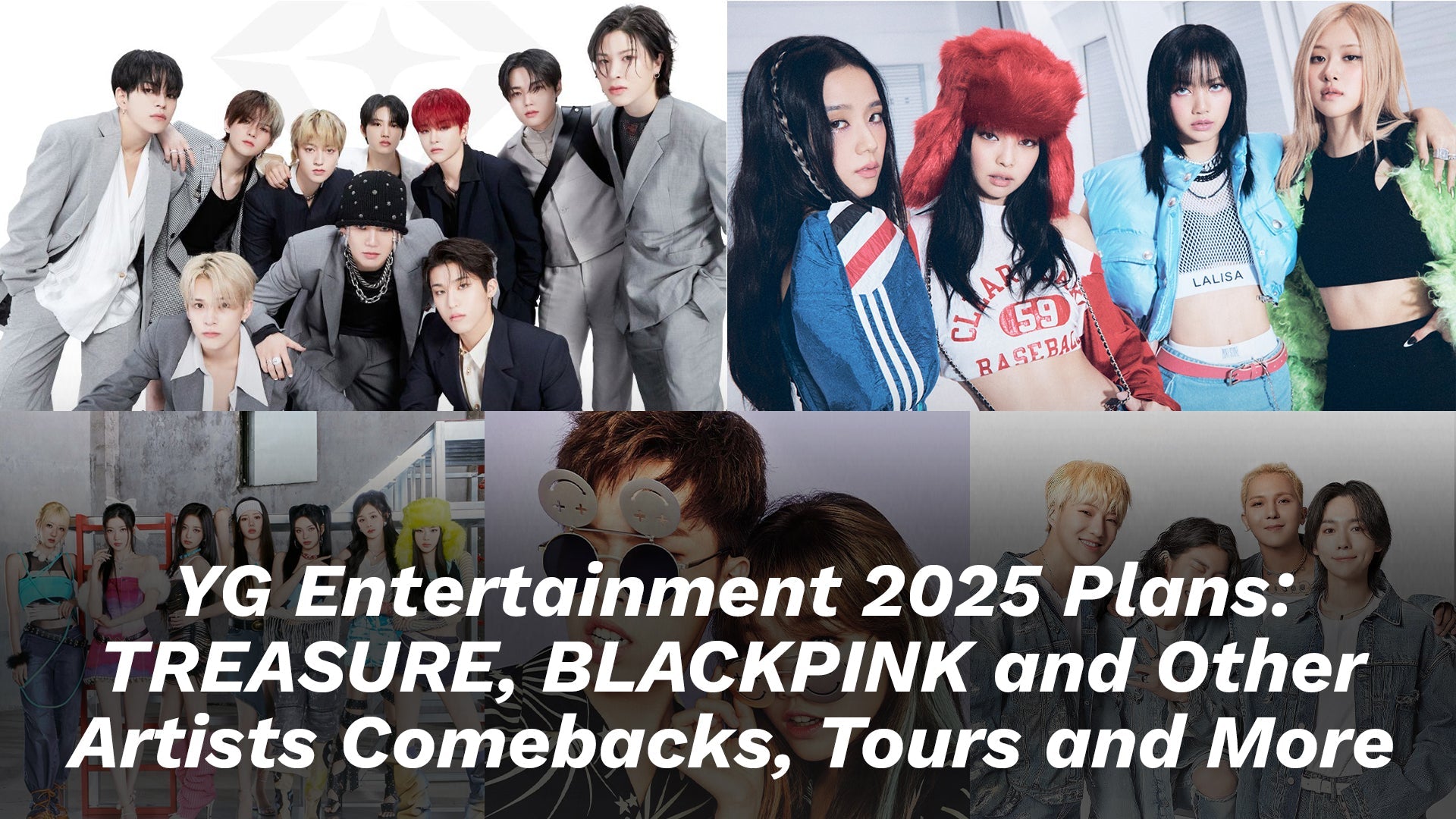 YG Entertainment 2025 Plans: TREASURE, BLACKPINK, and Other Artists Comebacks, Tours and More