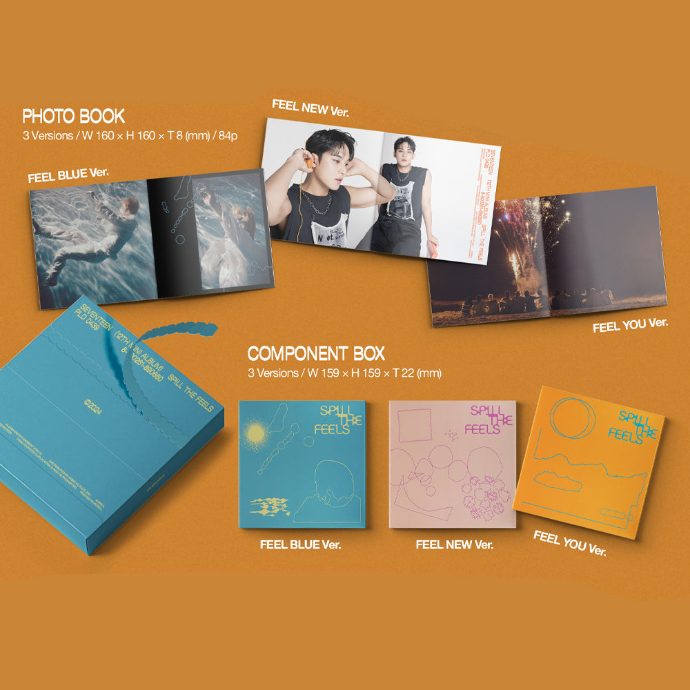 SEVENTEEN - Spill the Feels (Standard Ver.) with WEVERSE POB