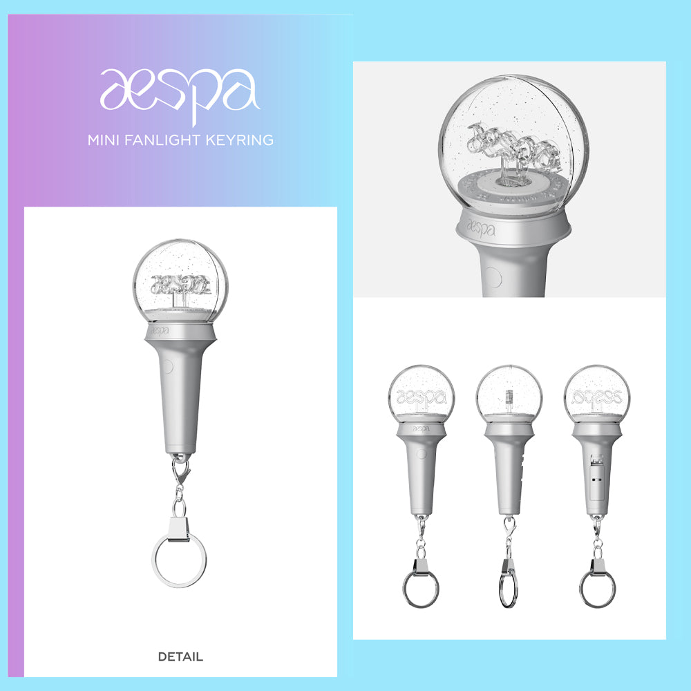 AESPA - Official Mini Fanlight Keyring