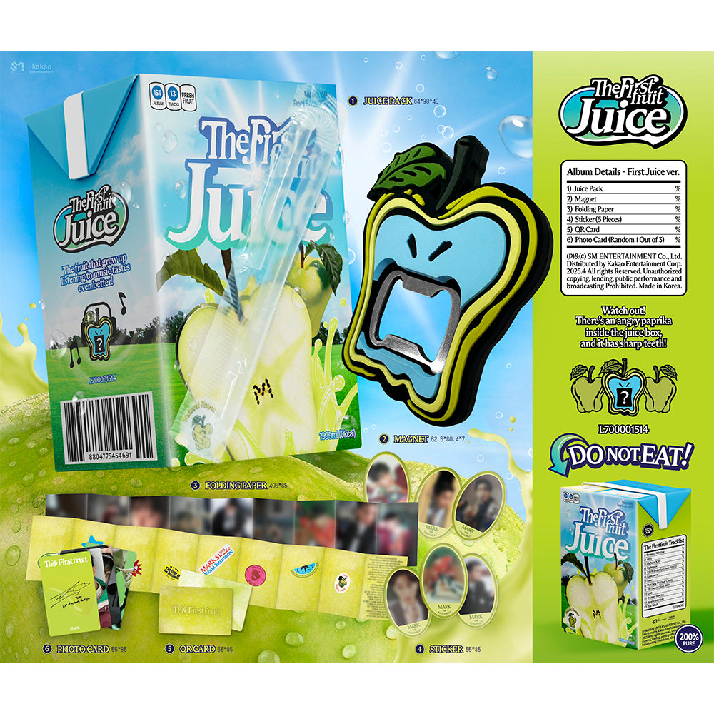 MARK - The Firstfruit (First Juice Version) 1st Full Album