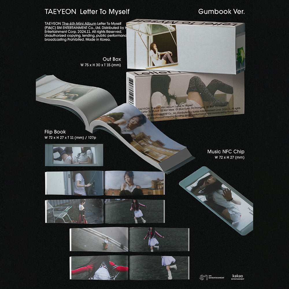 TAEYEON - Letter to Myself (Gumbook Ver.) 6th Mini Album