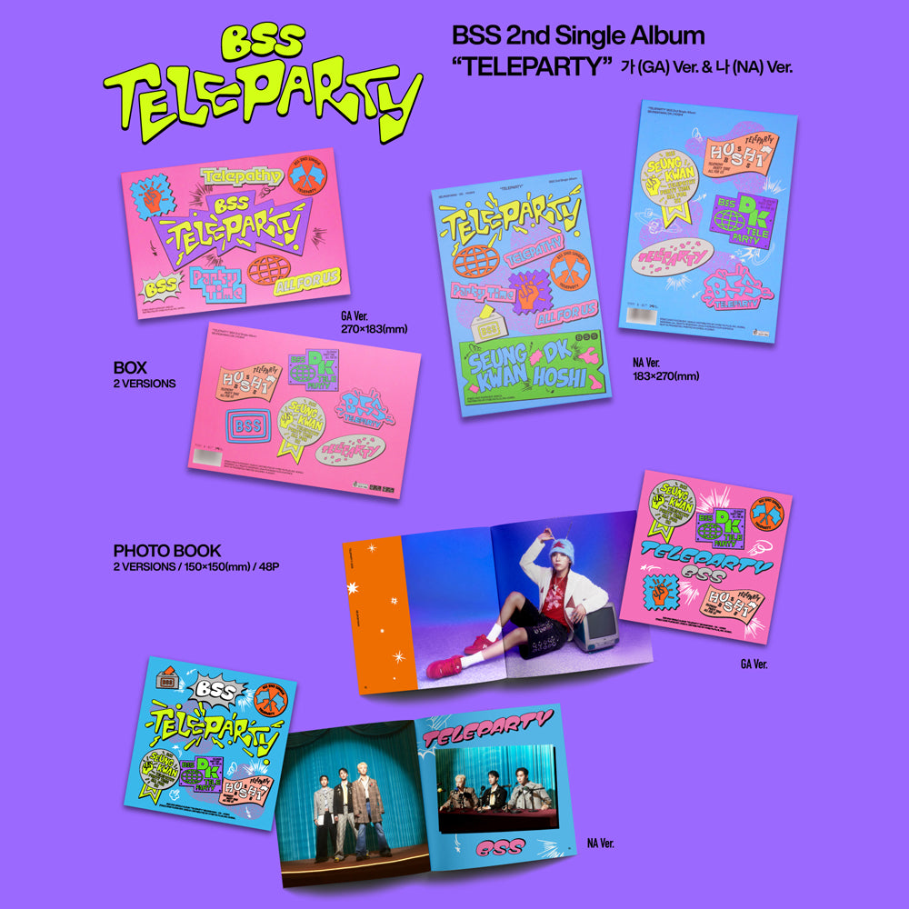 BOOSEOKSOON (BSS) - Teleparty (Standard Ver.) 2nd Single Album
