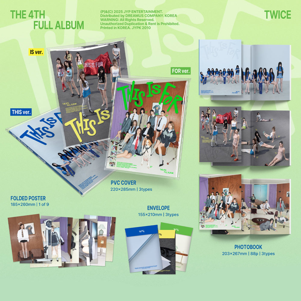 TWICE - This is For (Standard Ver.) The 4th Album