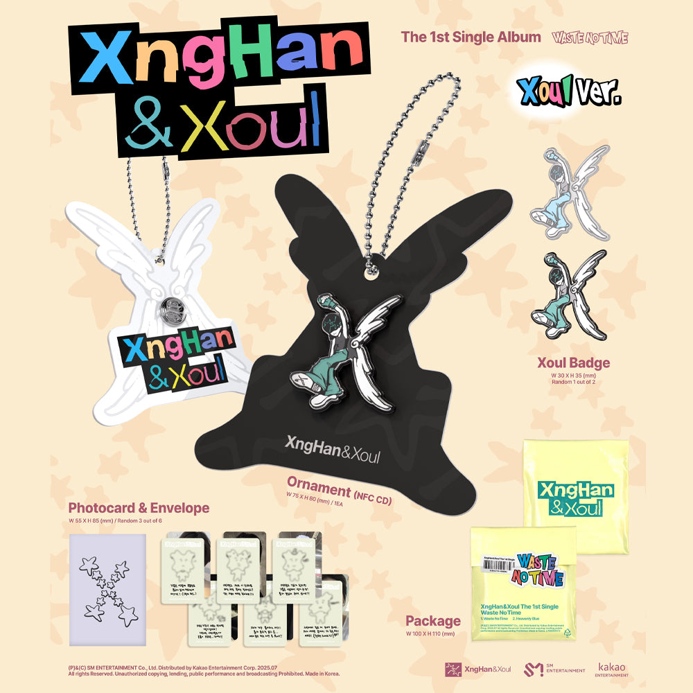 XngHan&Xoul - Waste No Time (Xoul Ver.) 1st Single Album