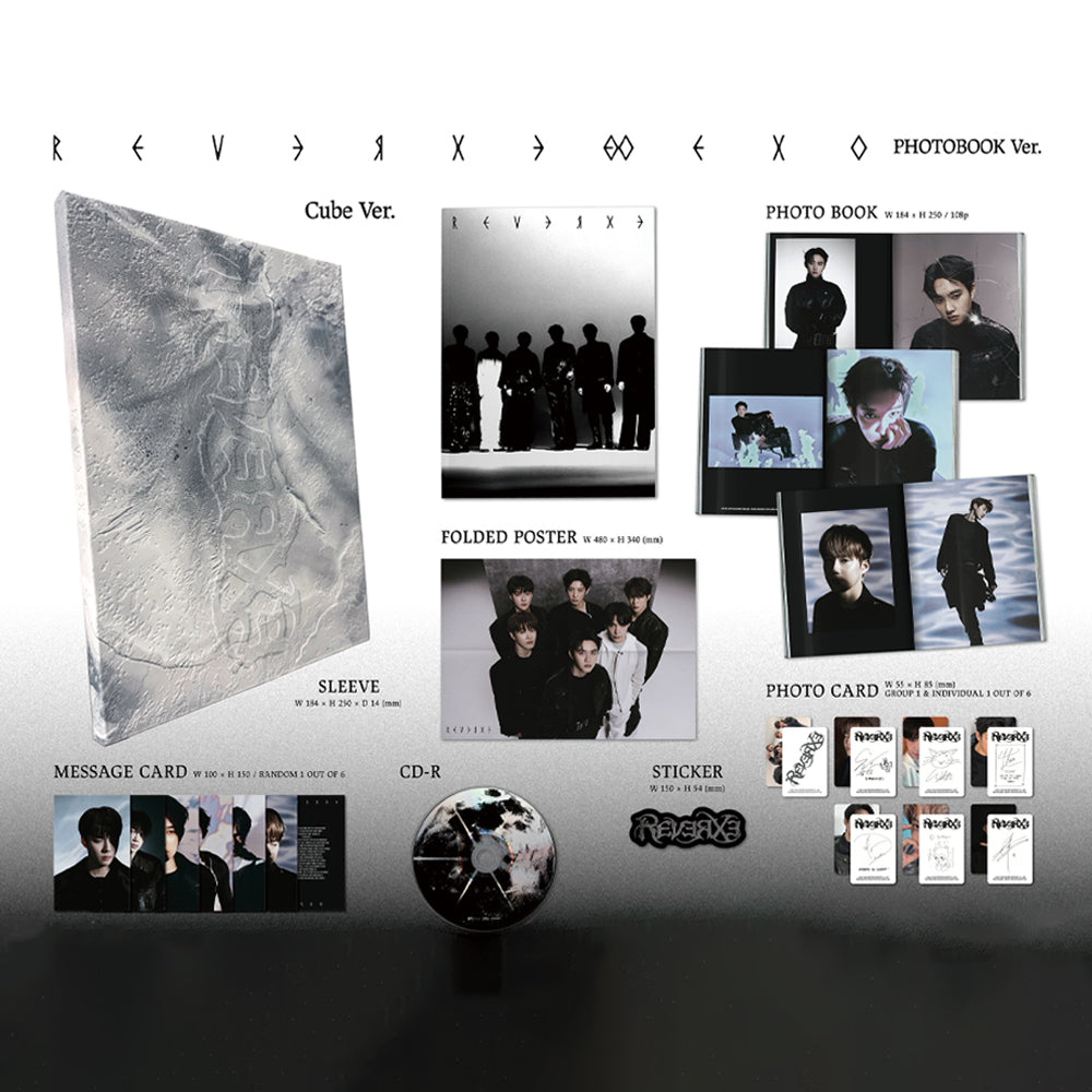 EXO - REVERXE (Photobook Ver.) 8th Album