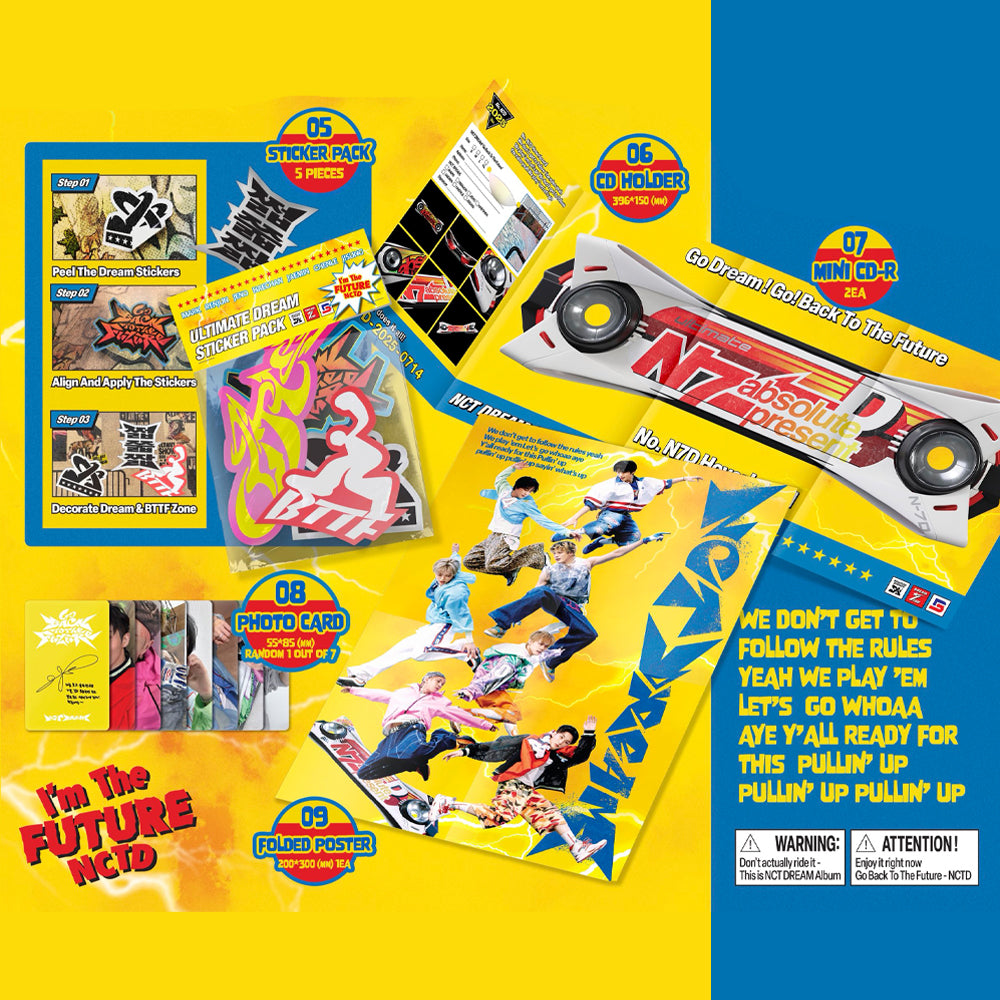 NCT DREAM - Go Back To The Future (Ultimate Park Ver.) 5th Album