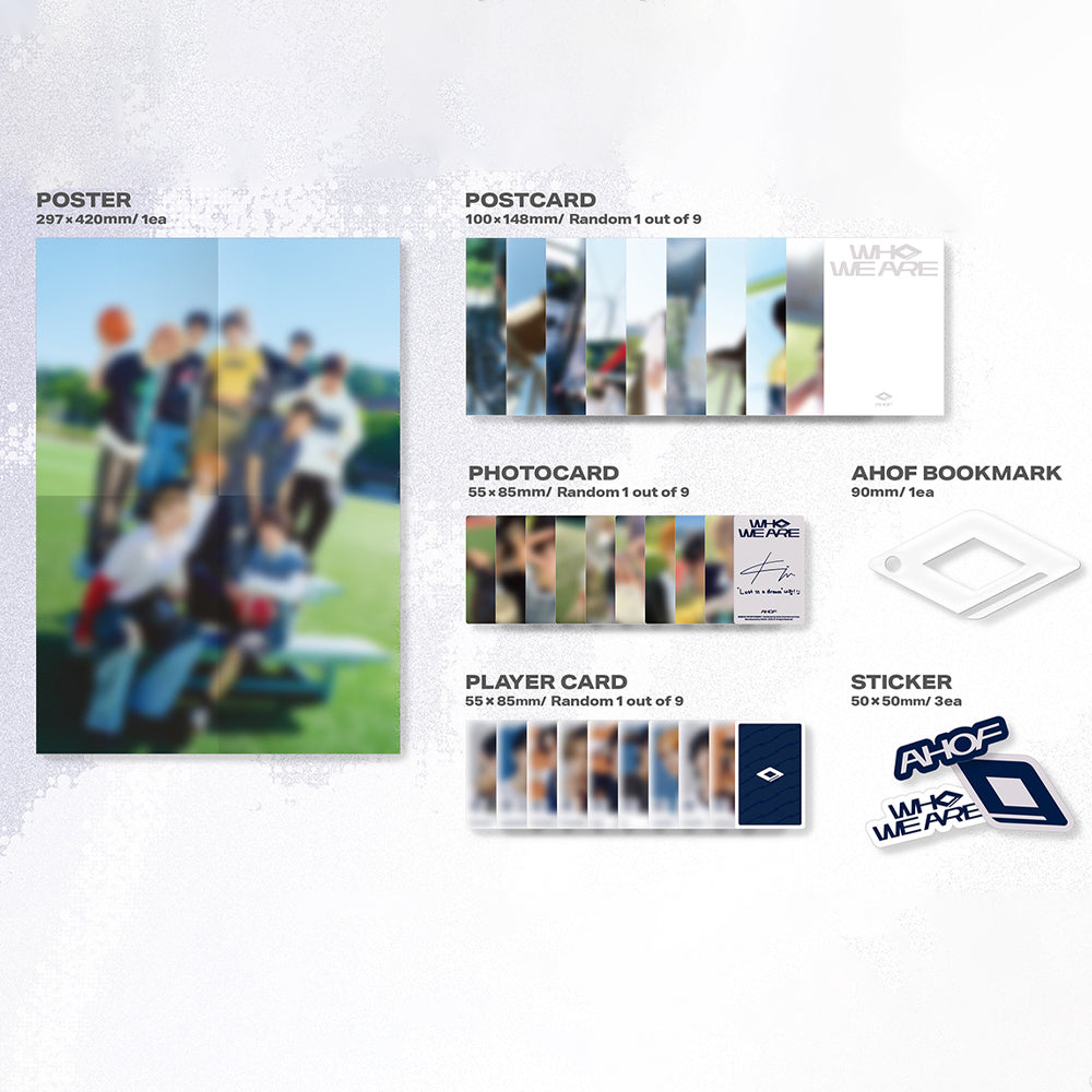 AHOF - Who We Are (Photobook Ver.) 1st Mini Album