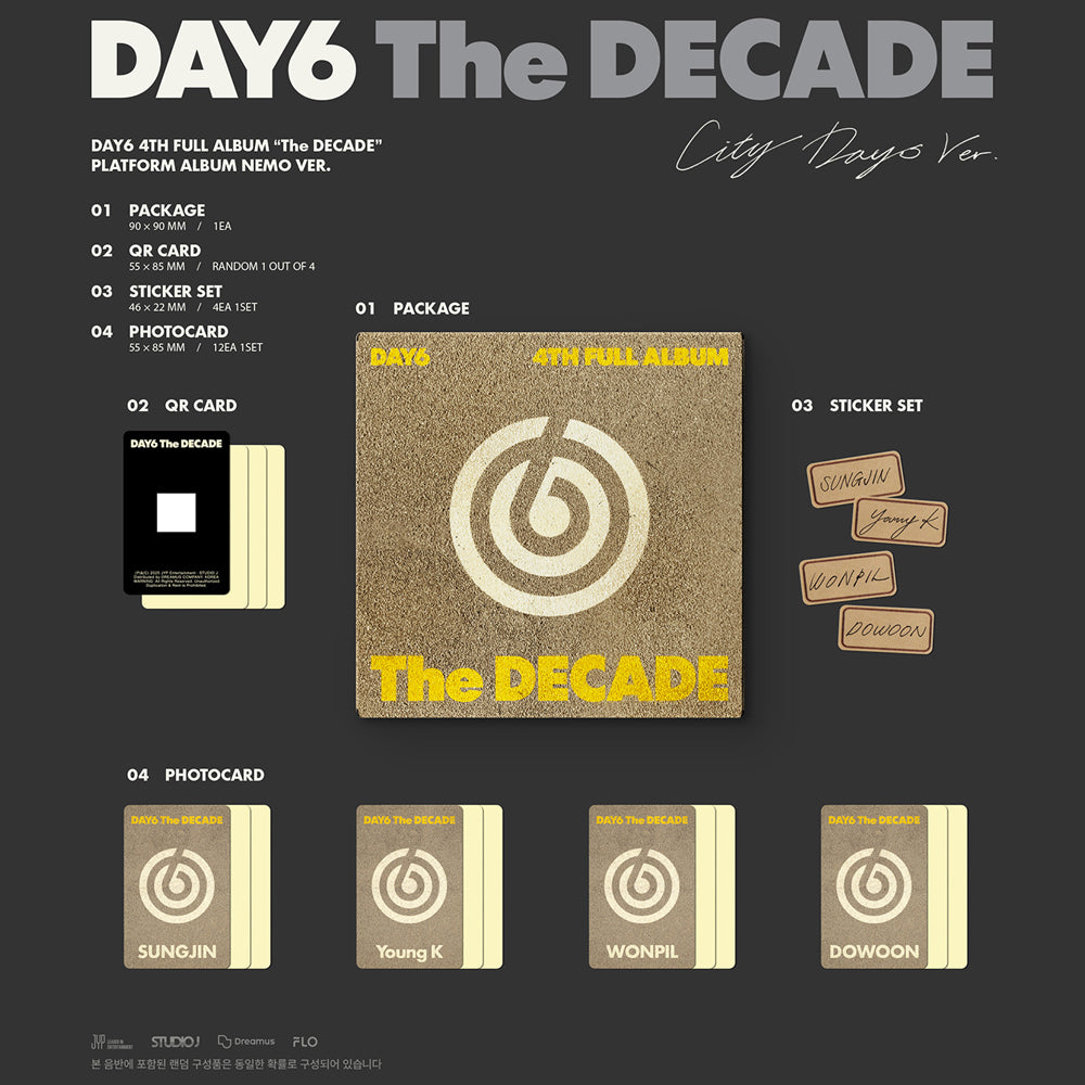 DAY6 - The Decade (Platform Ver.) 4th Full Album