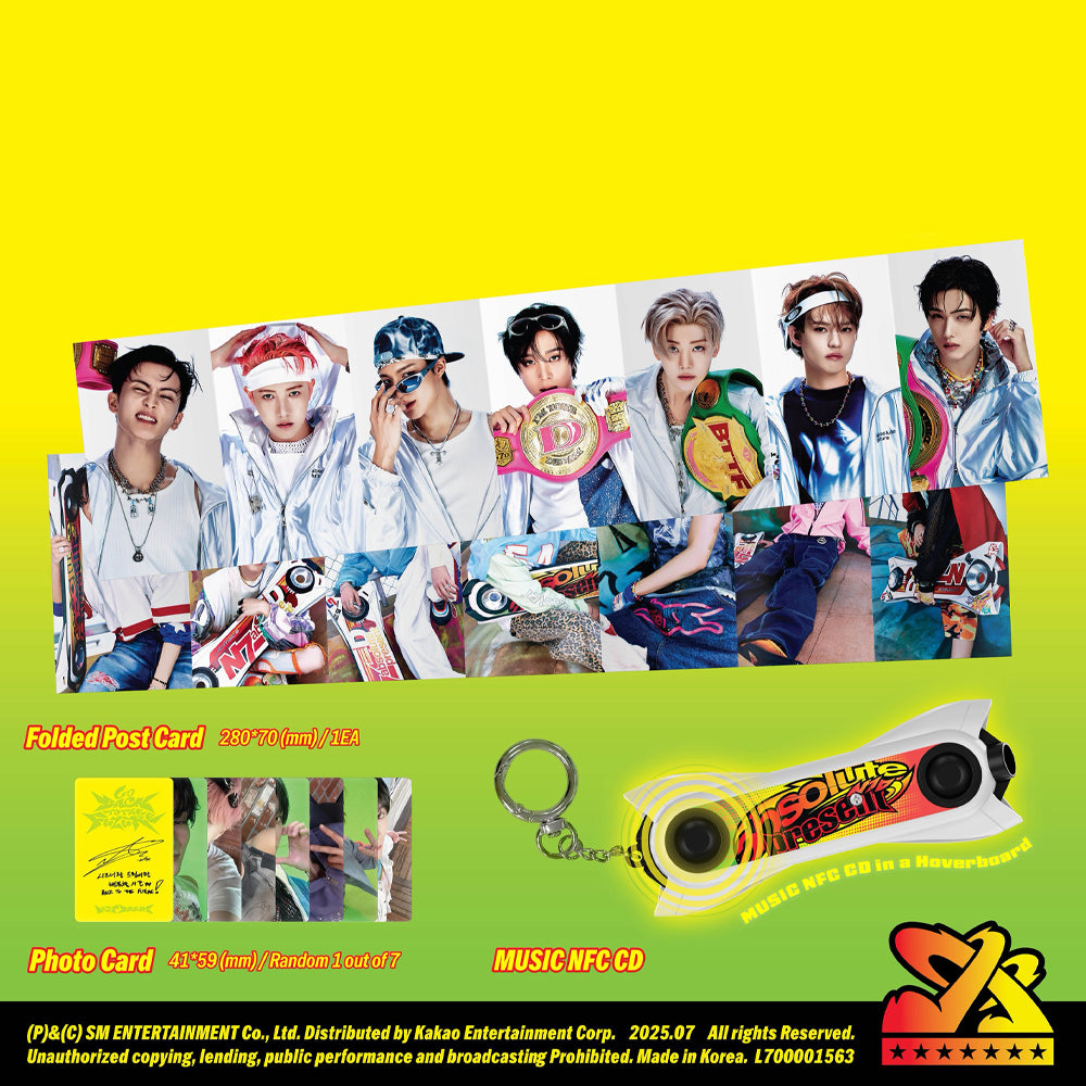 NCT DREAM - Go Back To The Future (Hoverboard Ver.) 5th Album