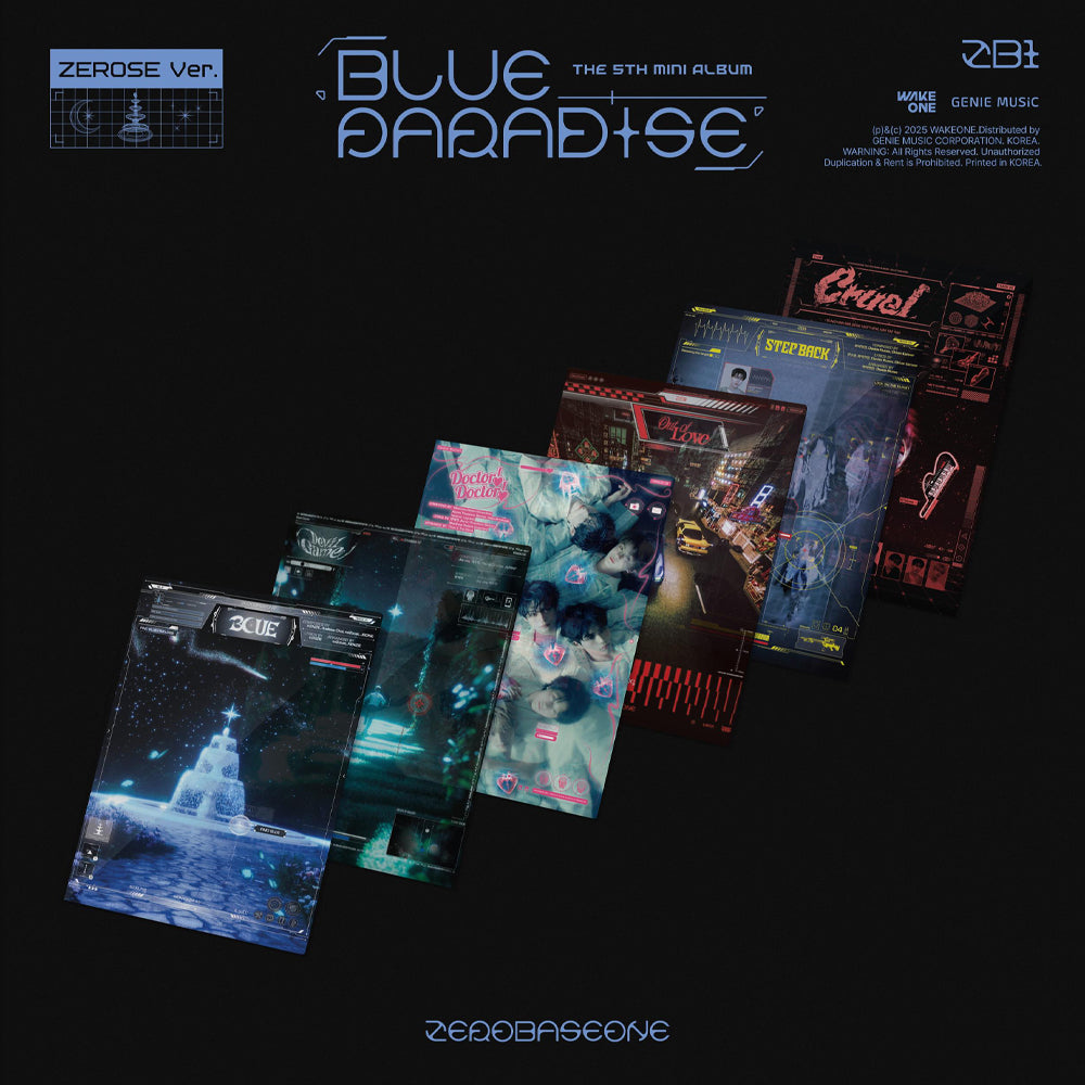 ZEROBASEONE - Blue Paradise (ZEROSE Ver.) 5th Mini Album