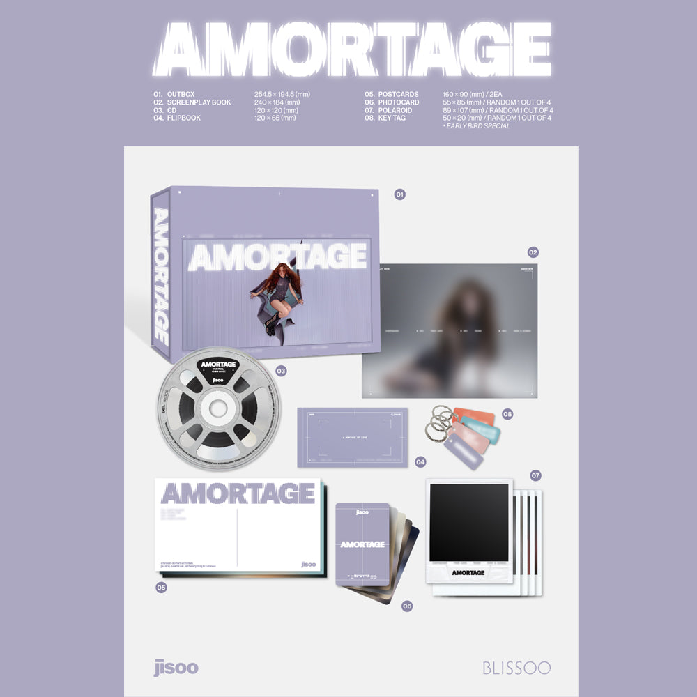 JISOO - Amortage (Exclusive Edition)