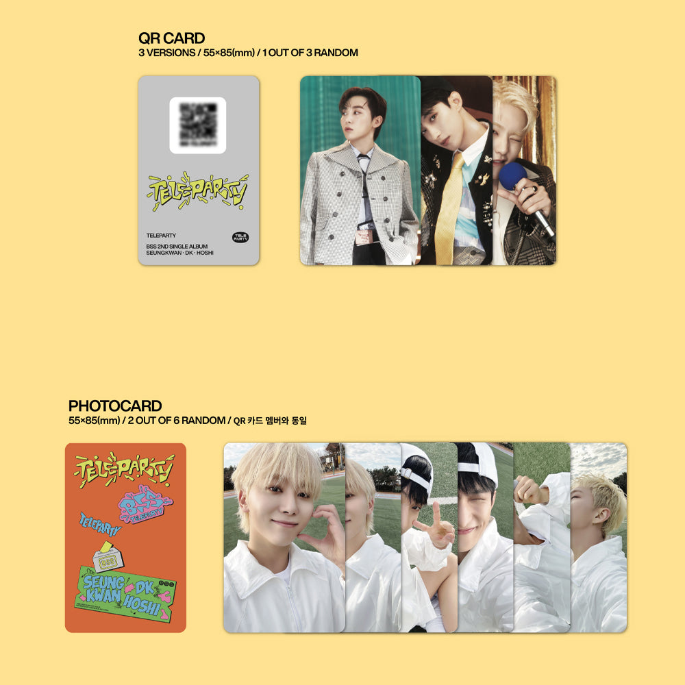 BOOSEOKSOON (BSS) - Teleparty (Weverse Albums Ver.) 2nd Single Album