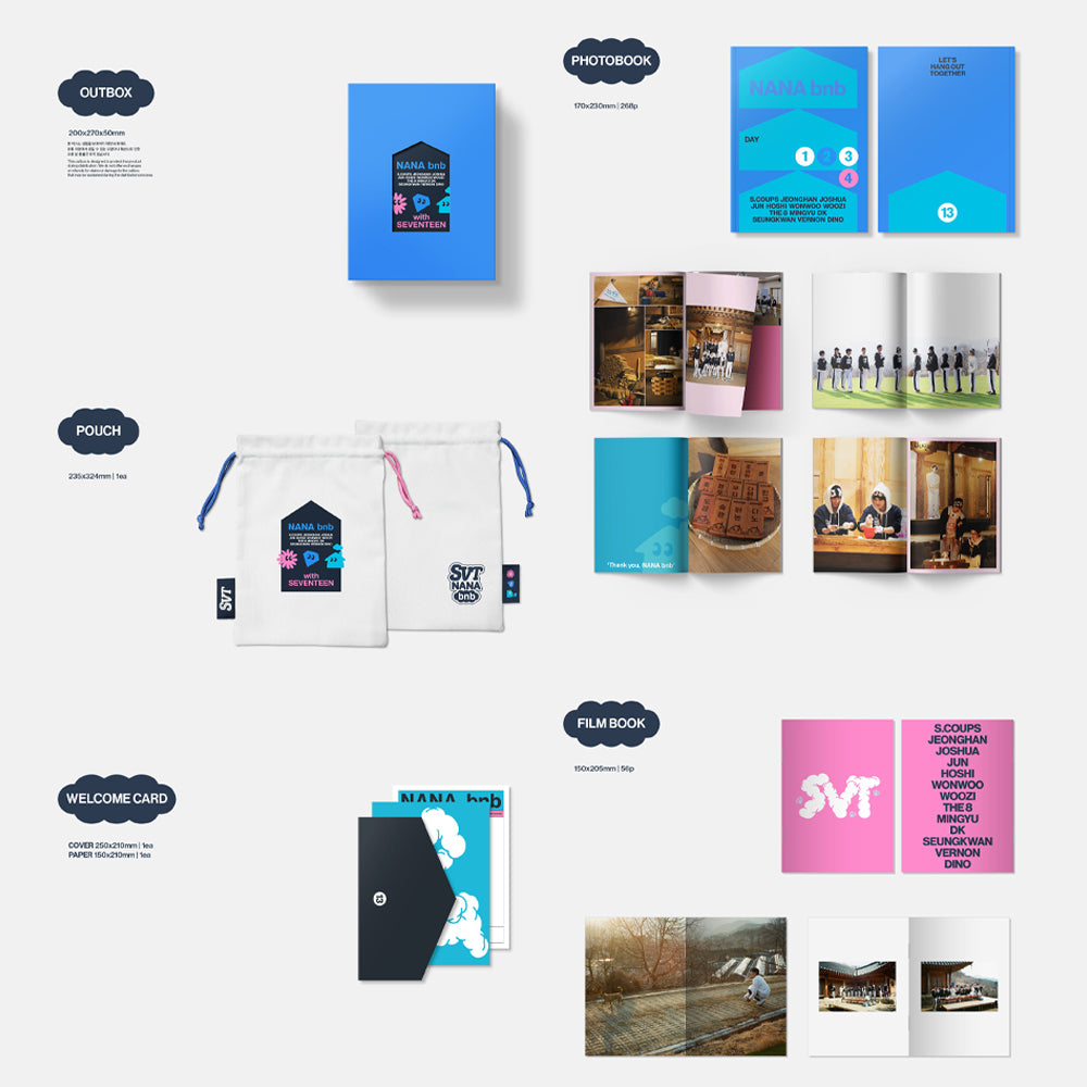 SEVENTEEN - NANA bnb with SEVENTEEN 2025 Kit (Batch 2)