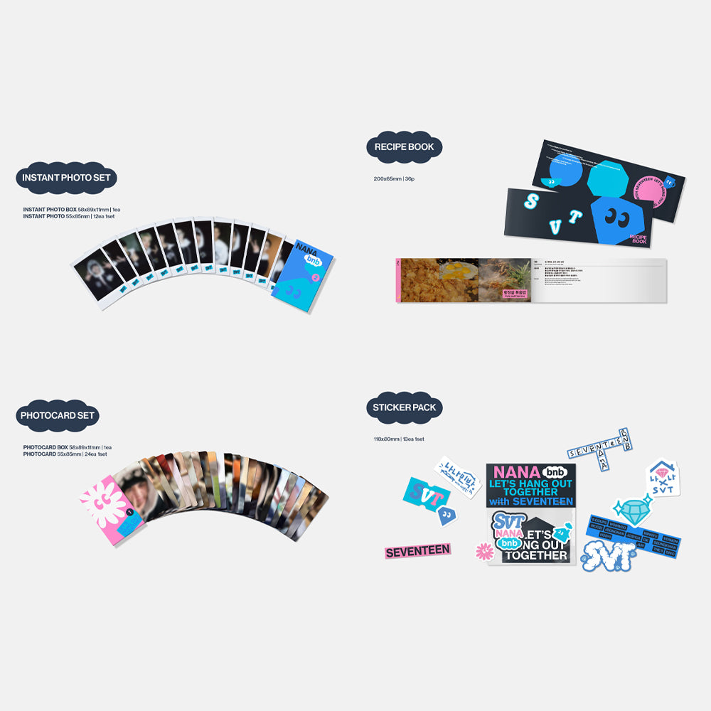 SEVENTEEN - NANA bnb with SEVENTEEN 2025 Kit (Batch 2)