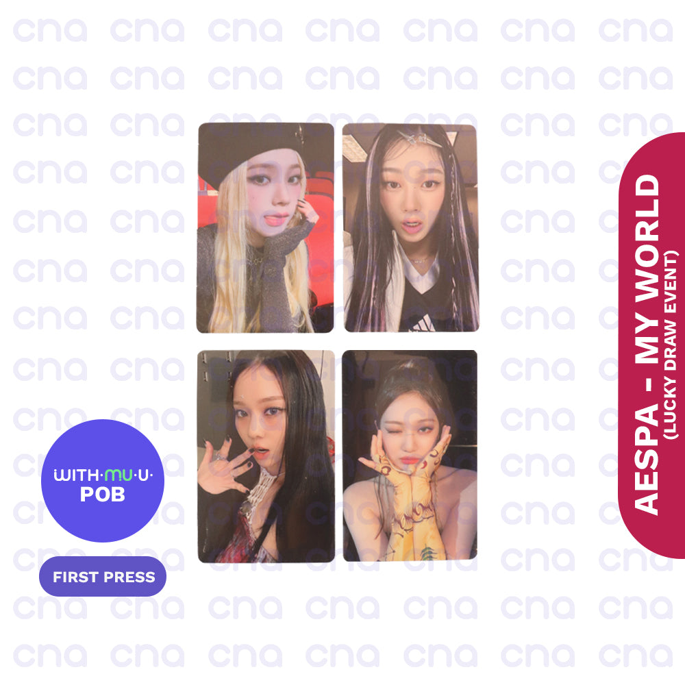 AESPA - Official Photocards