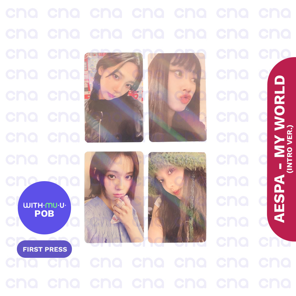 AESPA - Official Photocards