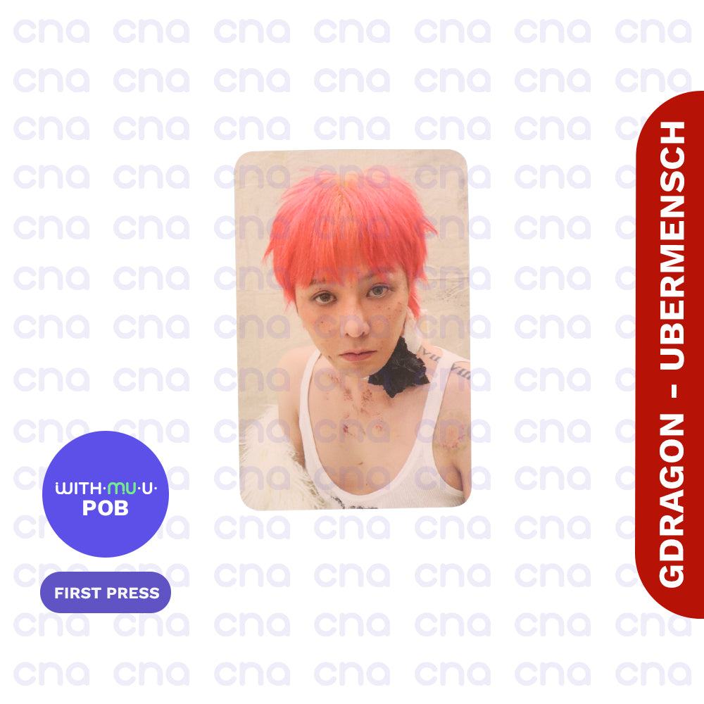 G-DRAGON - Übermensch Official Photocards and POBs