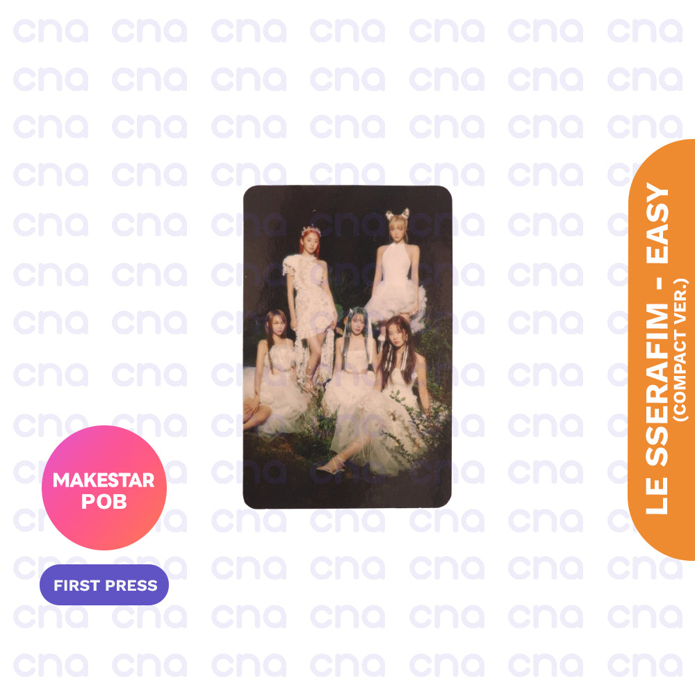 LE SSERAFIM - Official Photocards and POBs