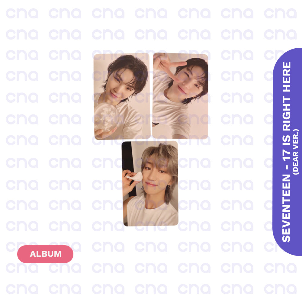 SEVENTEEN - 17 IS RIGHT HERE (Dear Ver.) Album Photocard