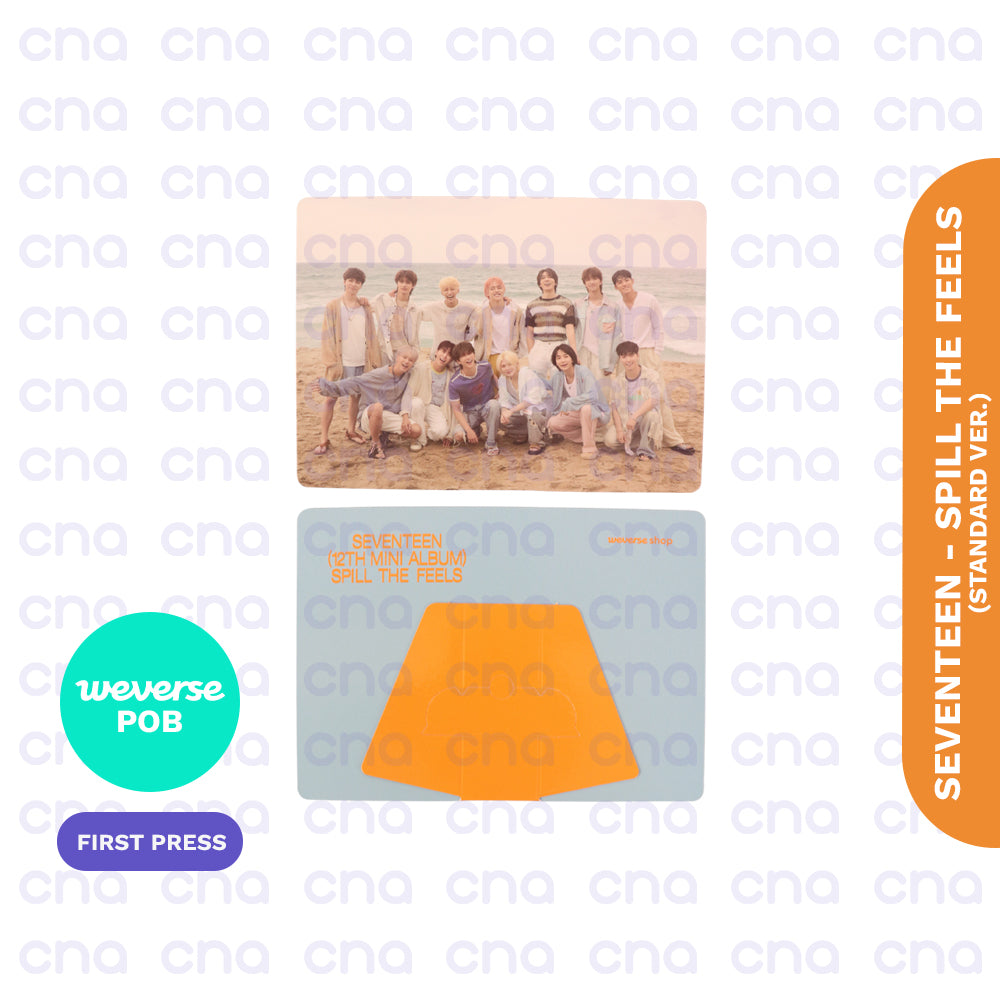 SEVENTEEN - Spill the Feels Official Photocards and POBs