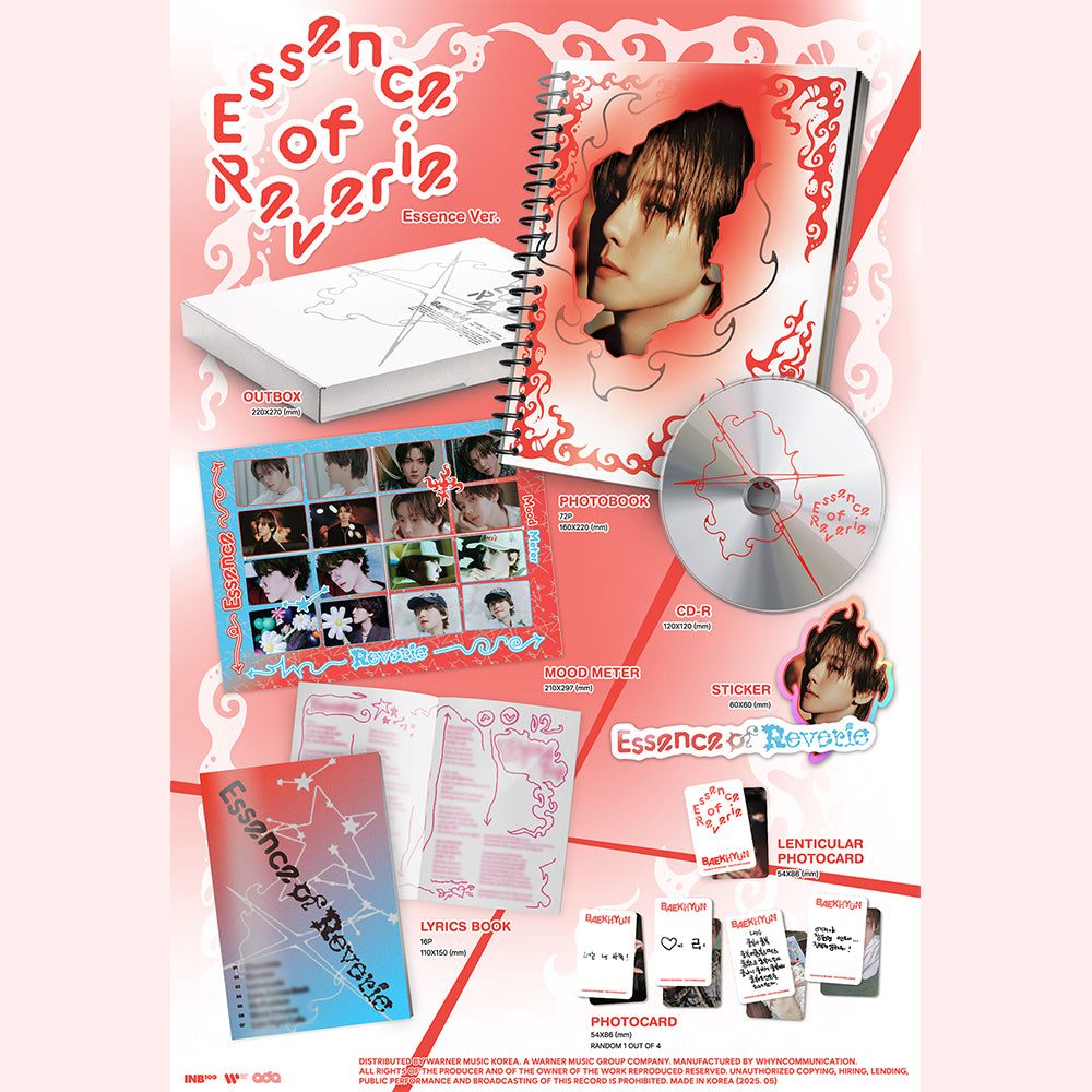 BAEKHYUN - Essence of Reverie (Photobook Version)