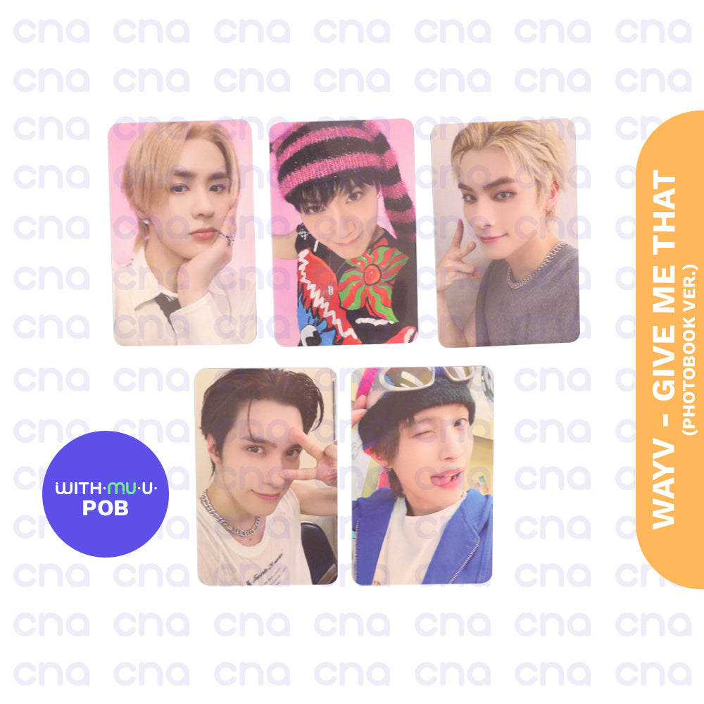 WAYV - Official Photocards and POBs