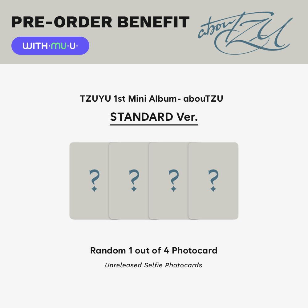 TZUYU - AbouTZU (Photobook Ver.) 1st Mini Album