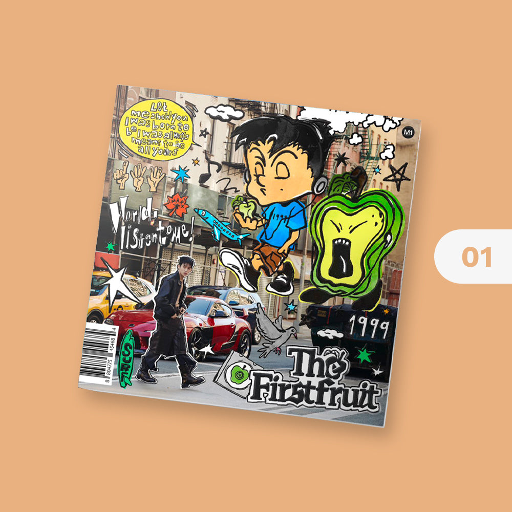 MARK - The Firstfruit (Square Flap Version) 1st Full Album