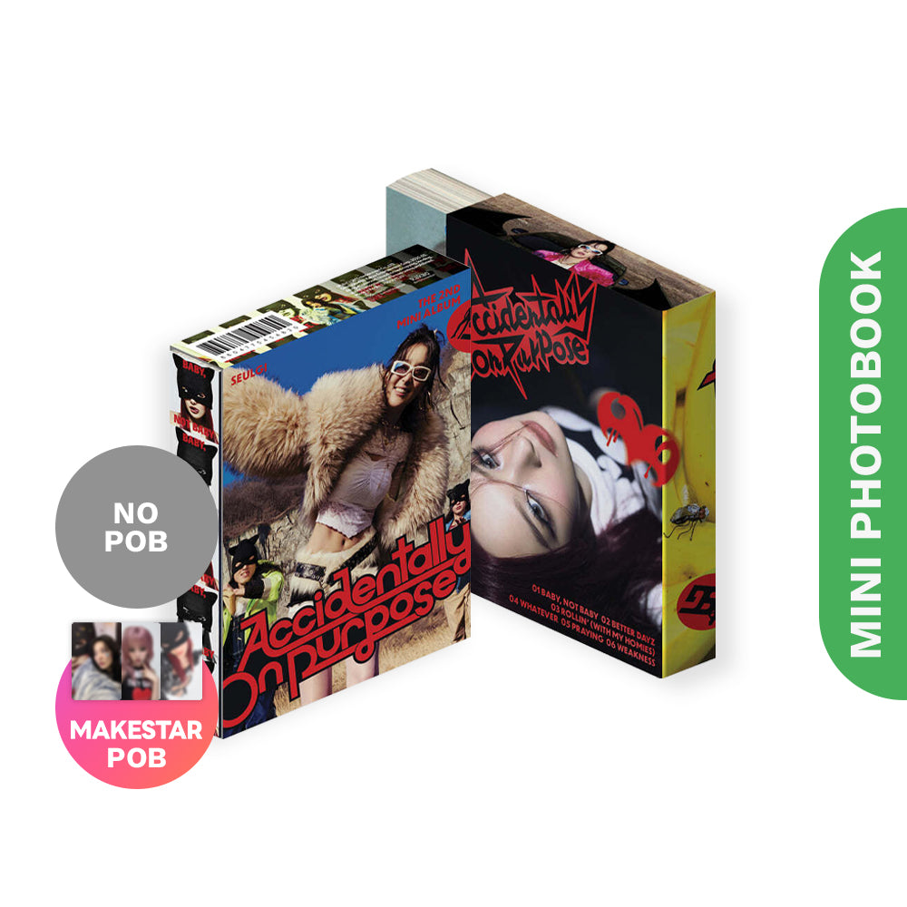 SEULGI - Accidentally On Purpose (Mini Photobook Version) 2nd Mini Album