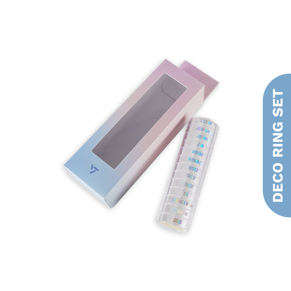 SEVENTEEN - Official Light Stick Deco Ring Set