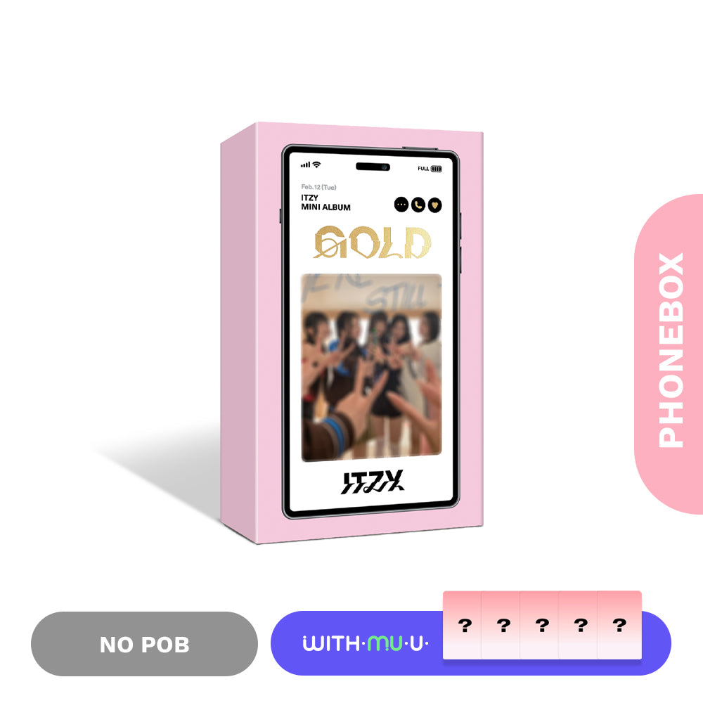 ITZY - GOLD (Phone Box Ver.) 9th Mini Album