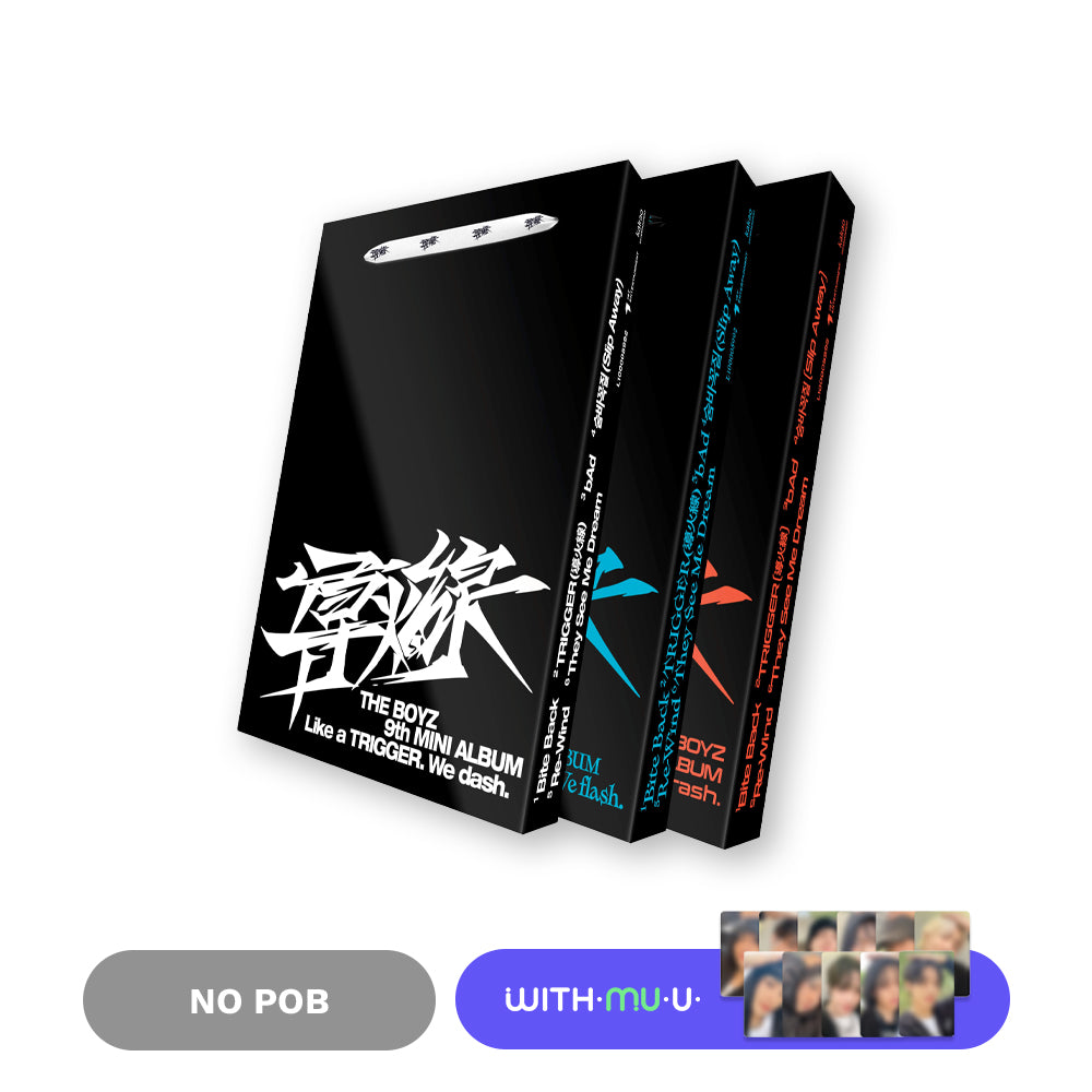 THE BOYZ - TRIGGER 導火線 (Standard Ver.) 9th Mini Album