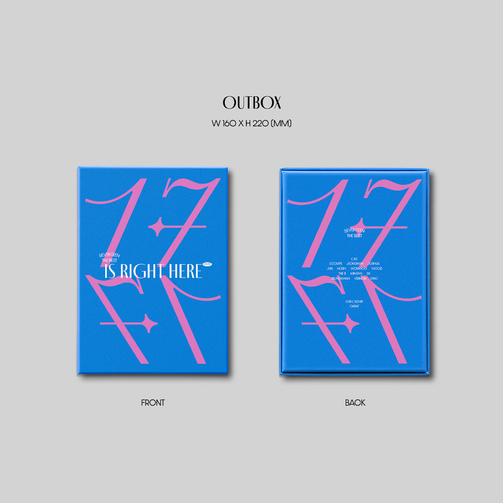 SEVENTEEN - 17 is Right Here (Dear Version) Best Album (Unsealed and No Weverse Qr)