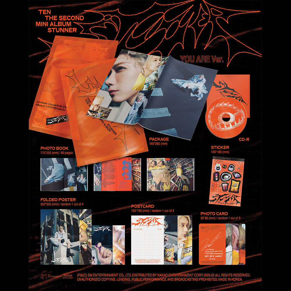 TEN - Stunner (YOU ARE Version) 2nd Mini Album
