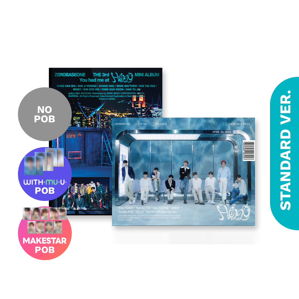 ZEROBASEONE - You had me at Hello (Standard Ver.) 3rd Mini Album