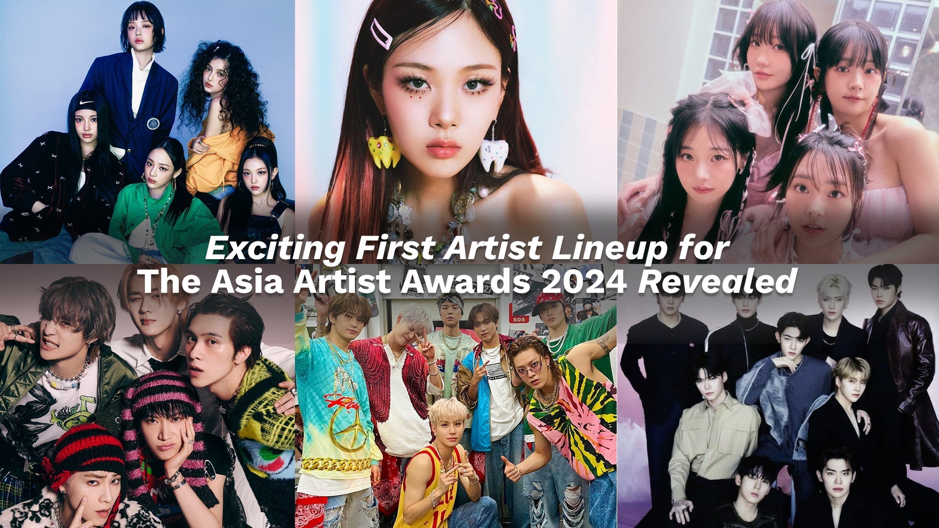 Exciting First Artist Lineup for The Asia Artist Awards 2024 Revealed