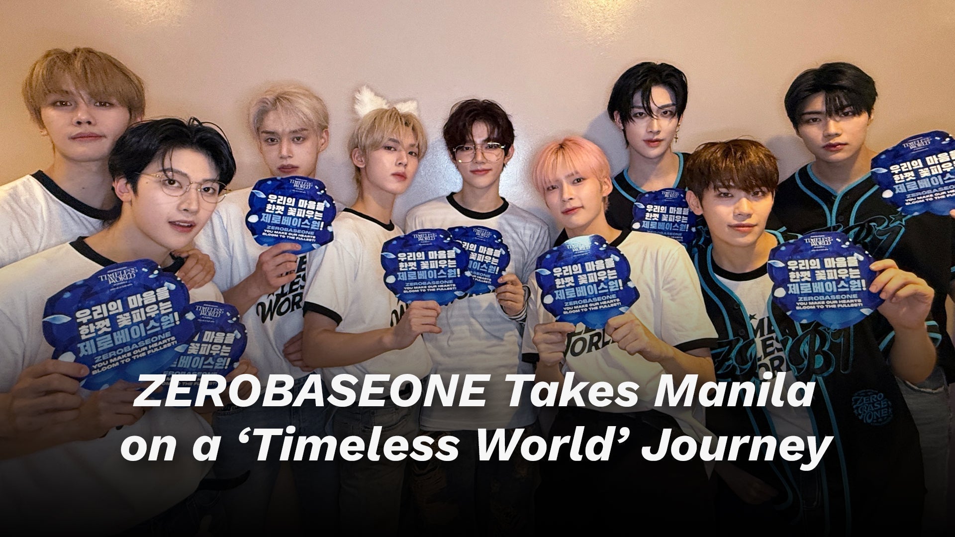 ZEROBASEONE Takes Manila on a ‘Timeless World’ Journey