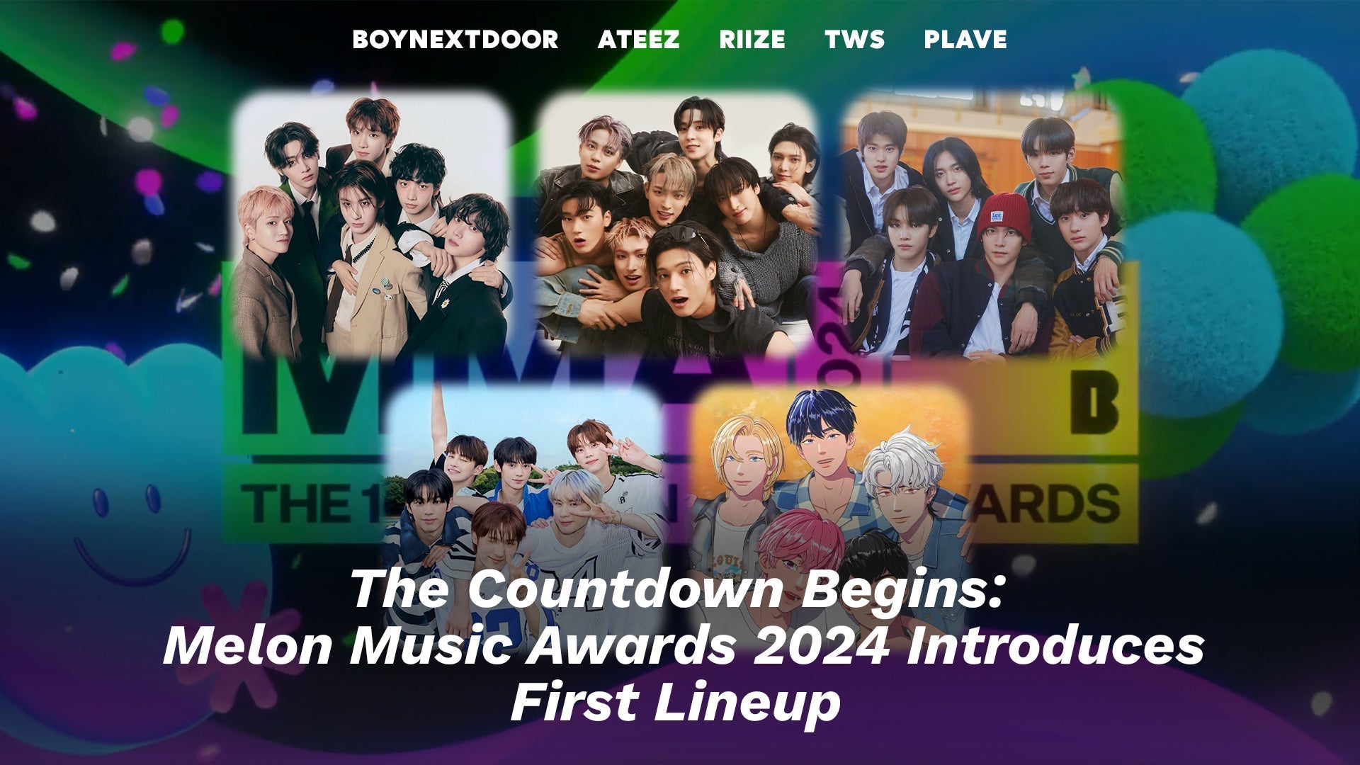 The Countdown Begins: Melon Music Awards 2024 Introduces First Lineup