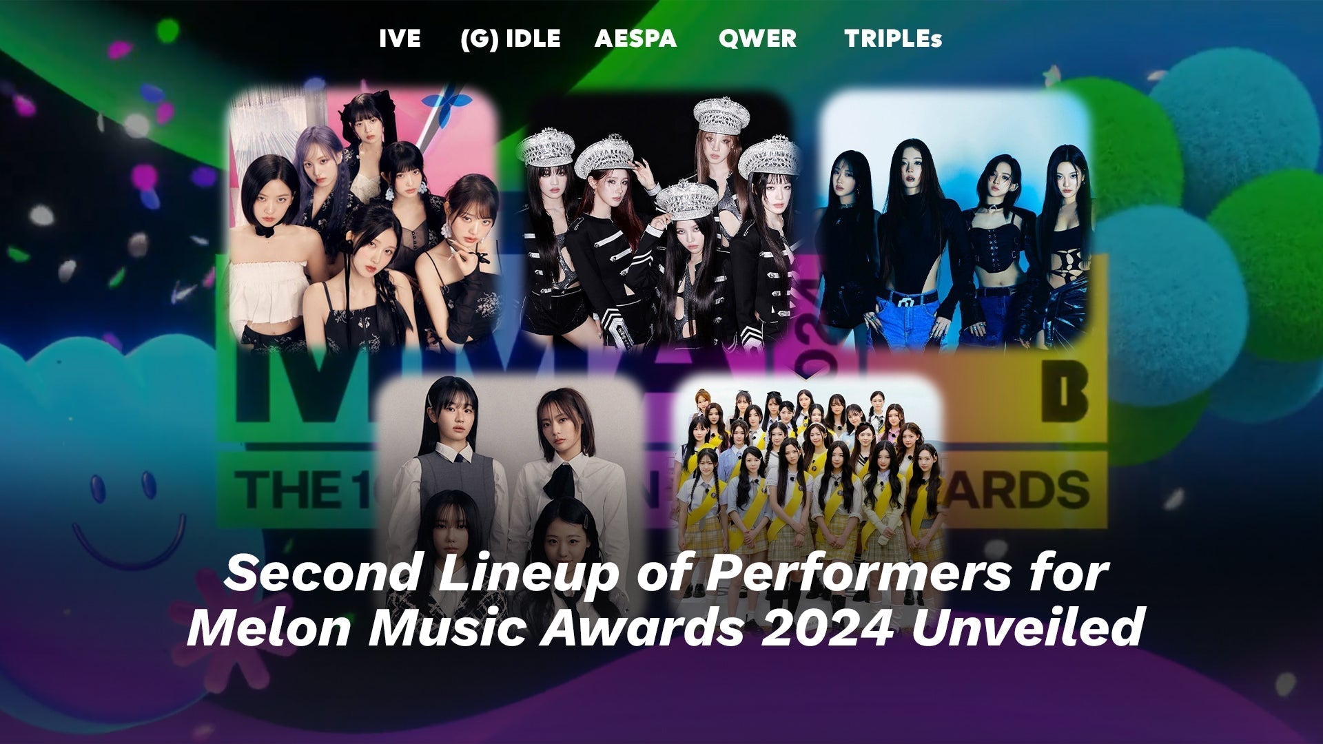 Second Lineup of Performers for Melon Music Awards 2024 Unveiled