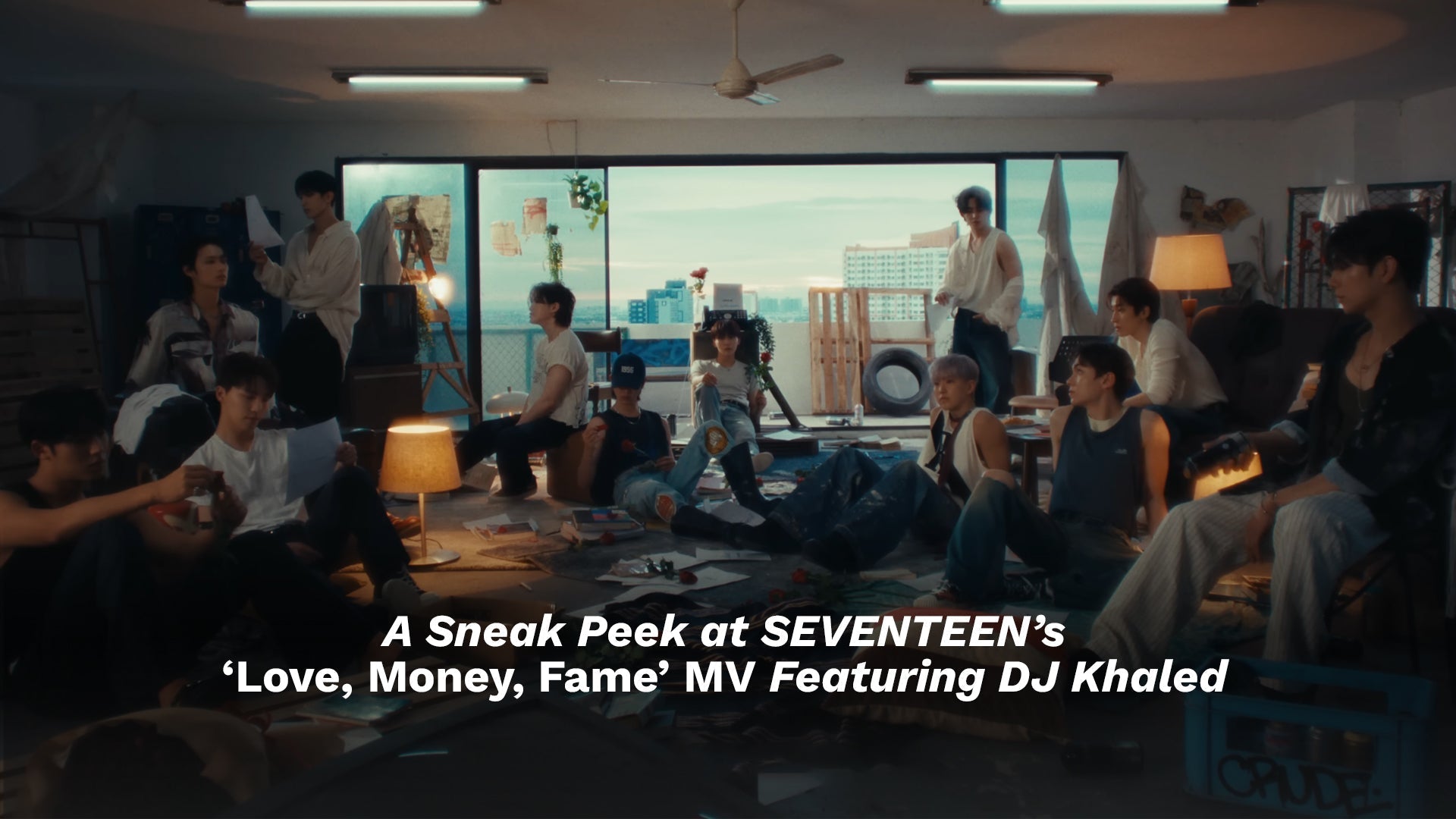 A Sneak Peek at SEVENTEEN’s ‘Love, Money, Fame’ Featuring DJ Khaled