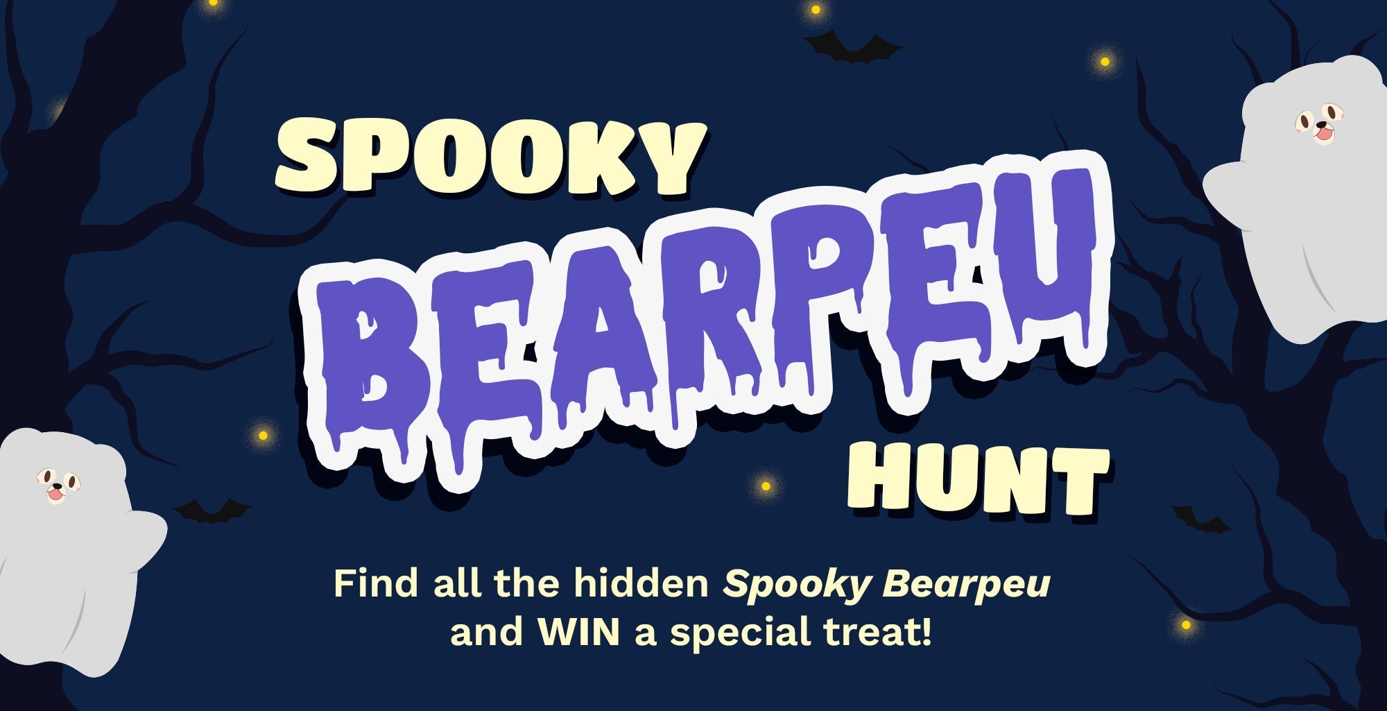 Spooky Bearpeu Hunt Giveaway