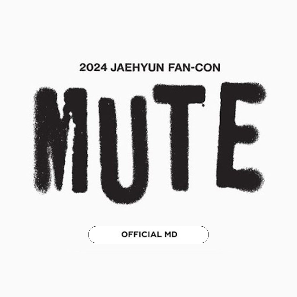 Jaehyun Fan-Con [MUTE] Official Merchandise