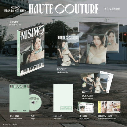 [PRE-ORDER] MISAMO - Haute Couture (Member Ver.) Japan 2nd Mini Album with WITHMUU POB