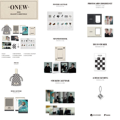 [PRE-ORDER] SHINee - 2025 Season's Greetings | Taemin Onew