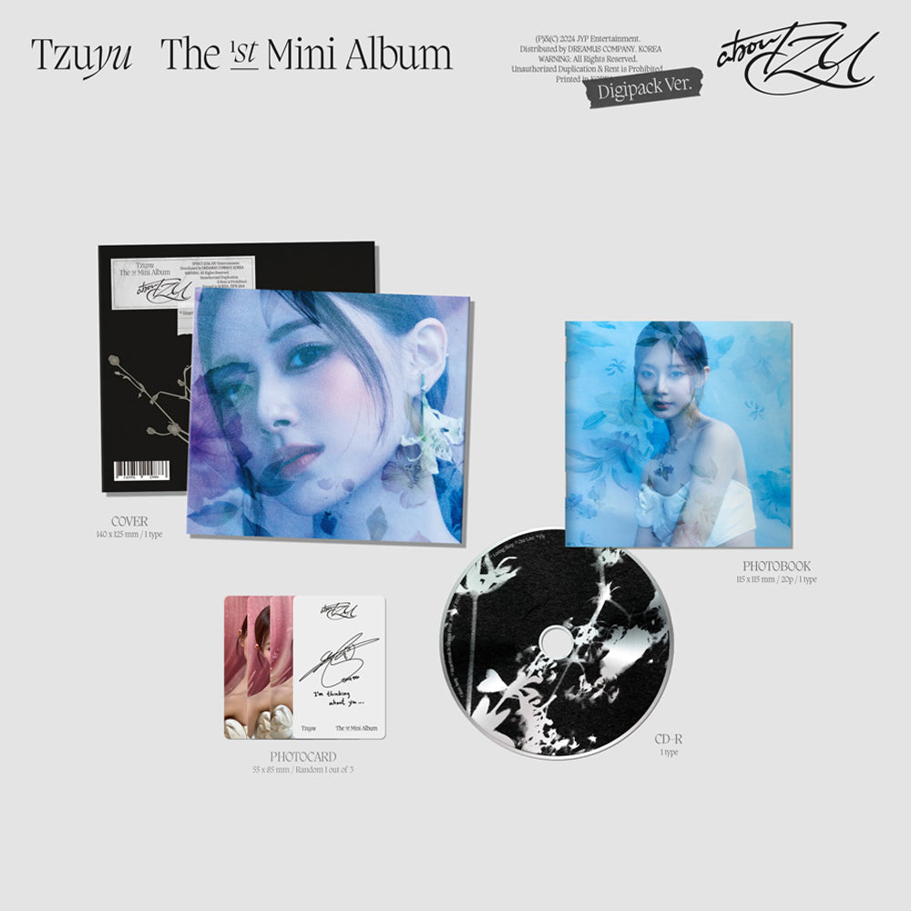 TZUYU - AbouTzu (Digipack Ver.) The 1st Mini Album