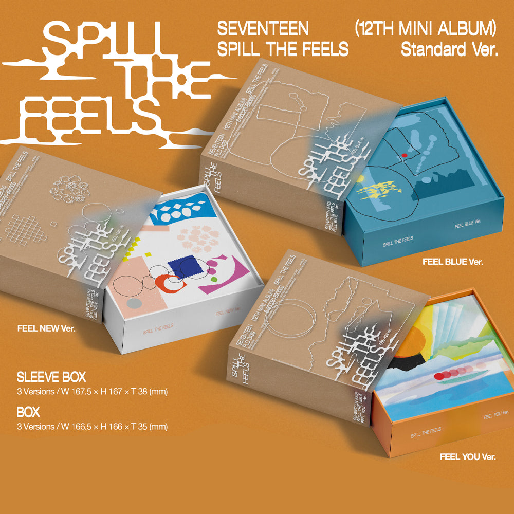 [PRE-ORDER] SEVENTEEN - Spill the Feels (Standard Ver.) 12th Mini Album