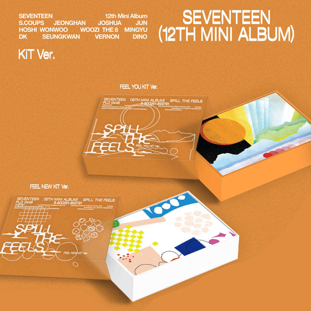 [PRE-ORDER] SEVENTEEN - Spill the Feels (KiT Ver.) 12th Mini Album