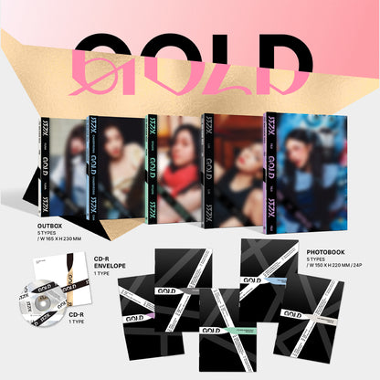 [PRE-ORDER] ITZY - GOLD (Digipack Ver.) 9th Mini Album